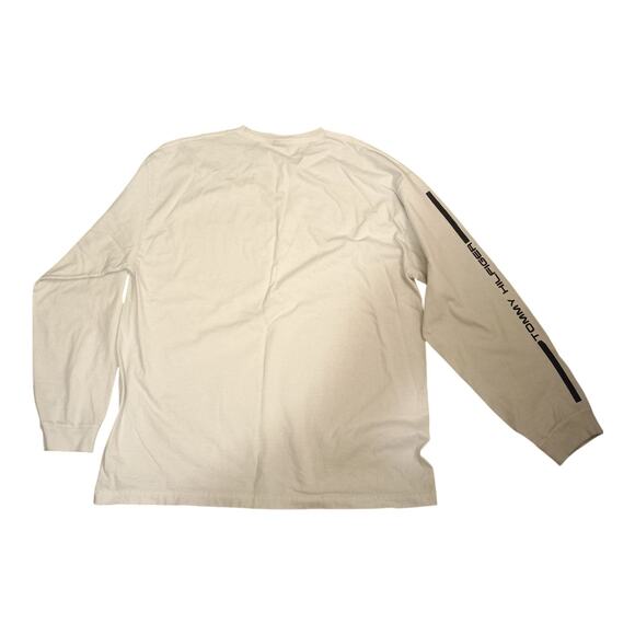 Tommy Hilfiger Alpine Vintage 90s Gear T Shirt Adult XXL White Long Sleeve Mens - Picture 7 of 11